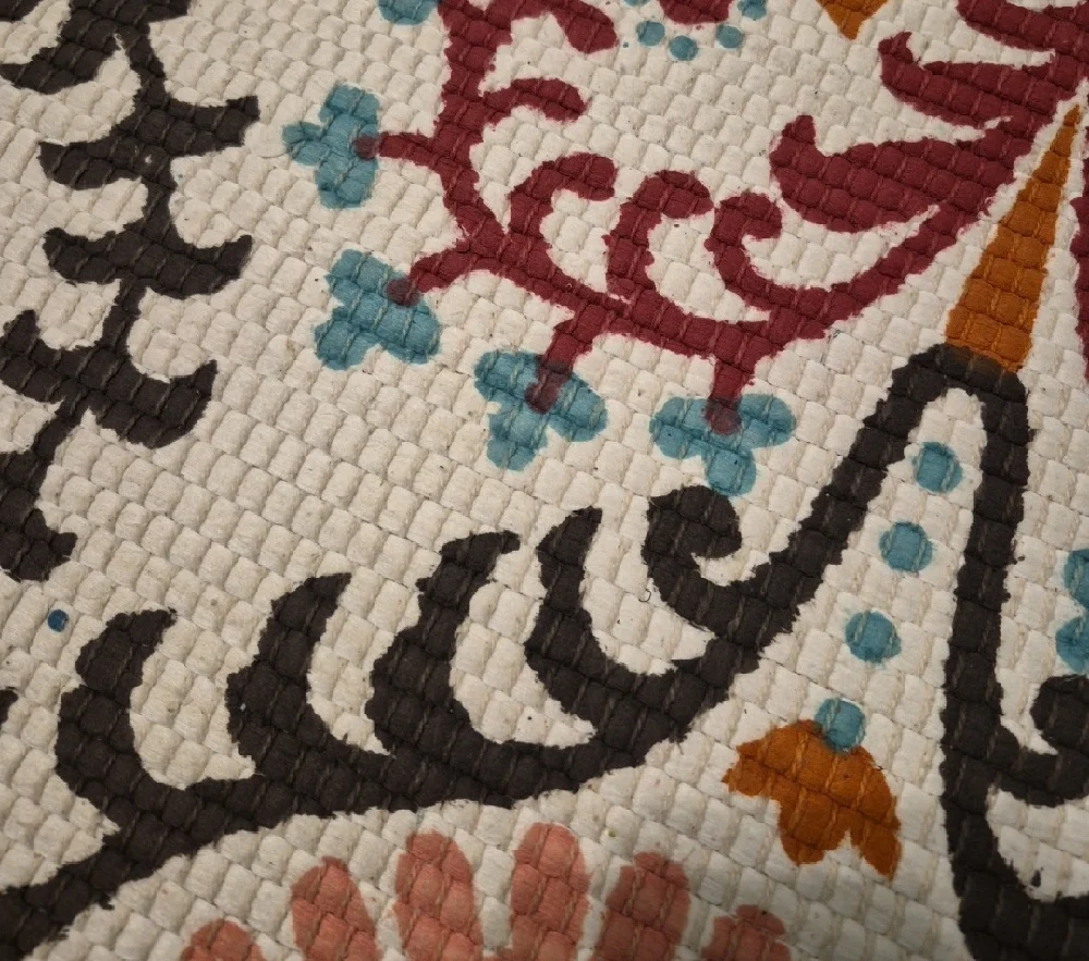 Colorful Patterned Bath Towel